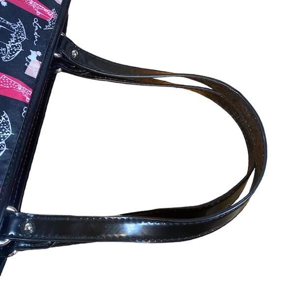 Lulu Guinness London Scottie Dog Shoulder Bag Small Tote Women - Picture 6 of 12